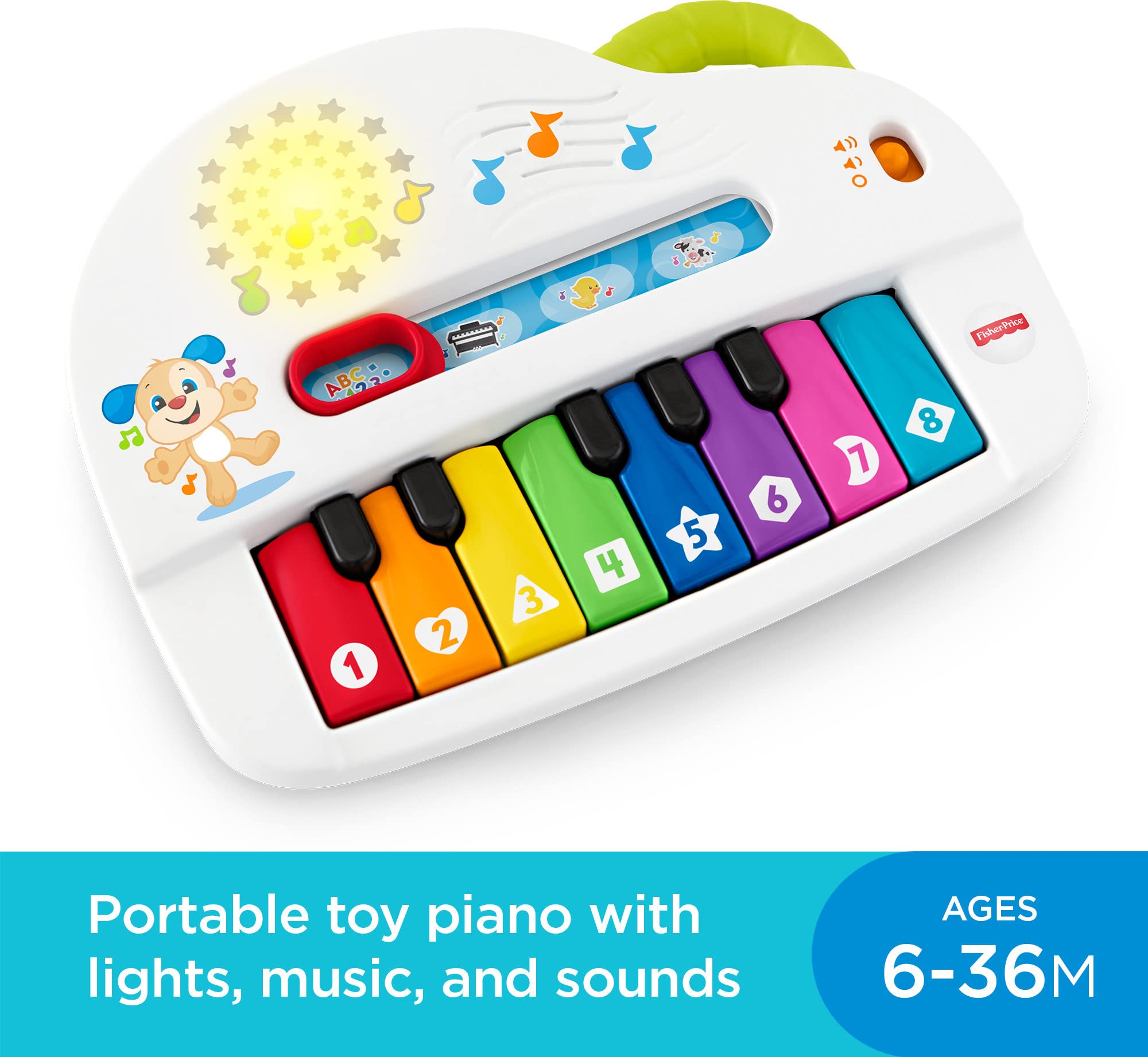 Foto 3 pulgar | Piano Baby Toy Fisher-price Laugh & Learn Silly Sounds 6+m - Venta Internacional.