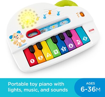 Foto 2 | Piano Baby Toy Fisher-price Laugh & Learn Silly Sounds 6+m - Venta Internacional.