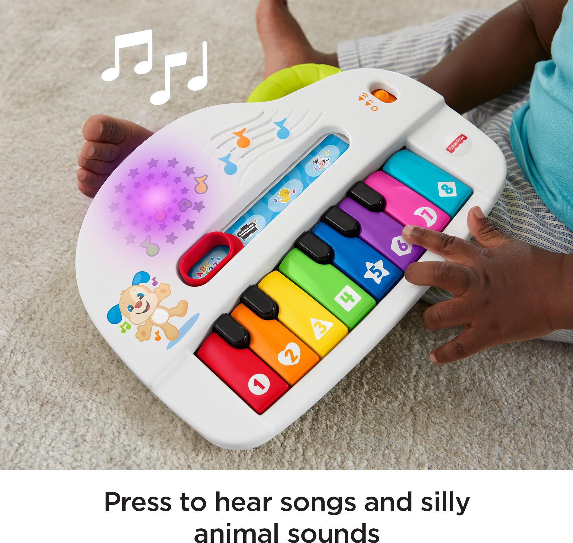 Foto 4 pulgar | Piano Baby Toy Fisher-price Laugh & Learn Silly Sounds 6+m - Venta Internacional.