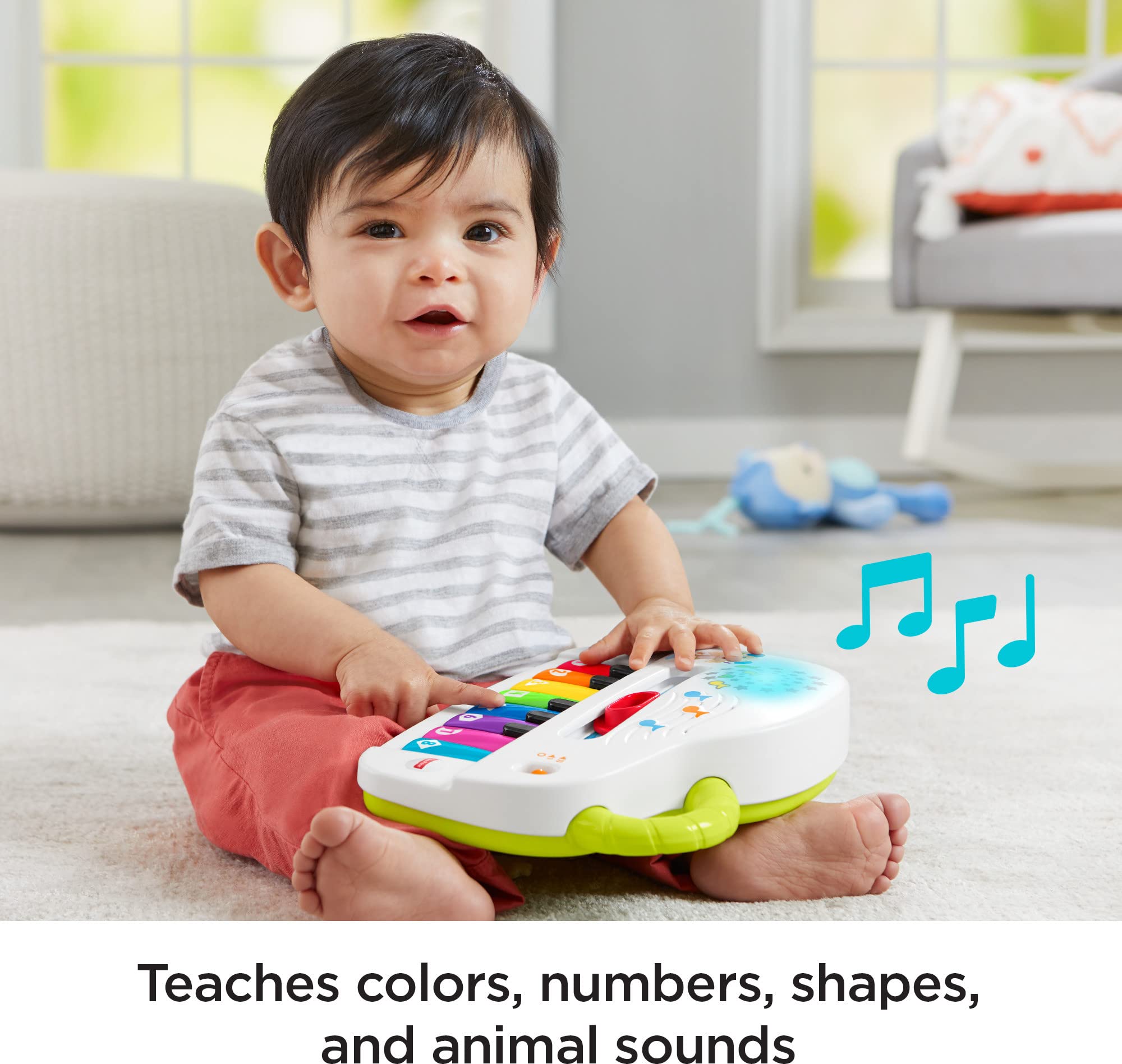 Foto 5 pulgar | Piano Baby Toy Fisher-price Laugh & Learn Silly Sounds 6+m - Venta Internacional.