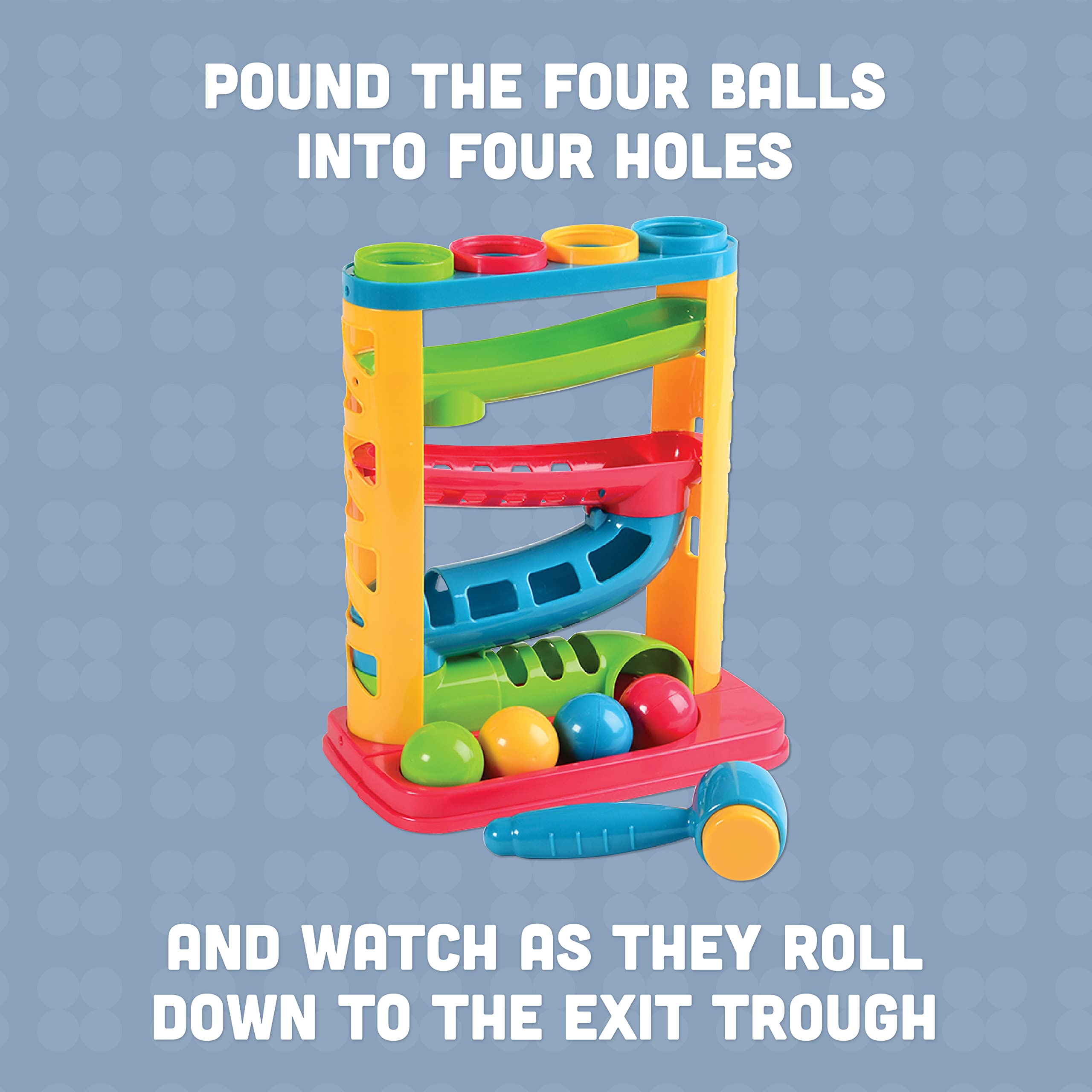 Foto 3 pulgar | Juego De Juguetes Constructivos Pound A Ball Game, 18 Meses, 6 Piezas - Venta Internacional.