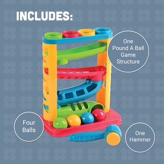 Foto 3 | Juego De Juguetes Constructivos Pound A Ball Game, 18 Meses, 6 Piezas - Venta Internacional.