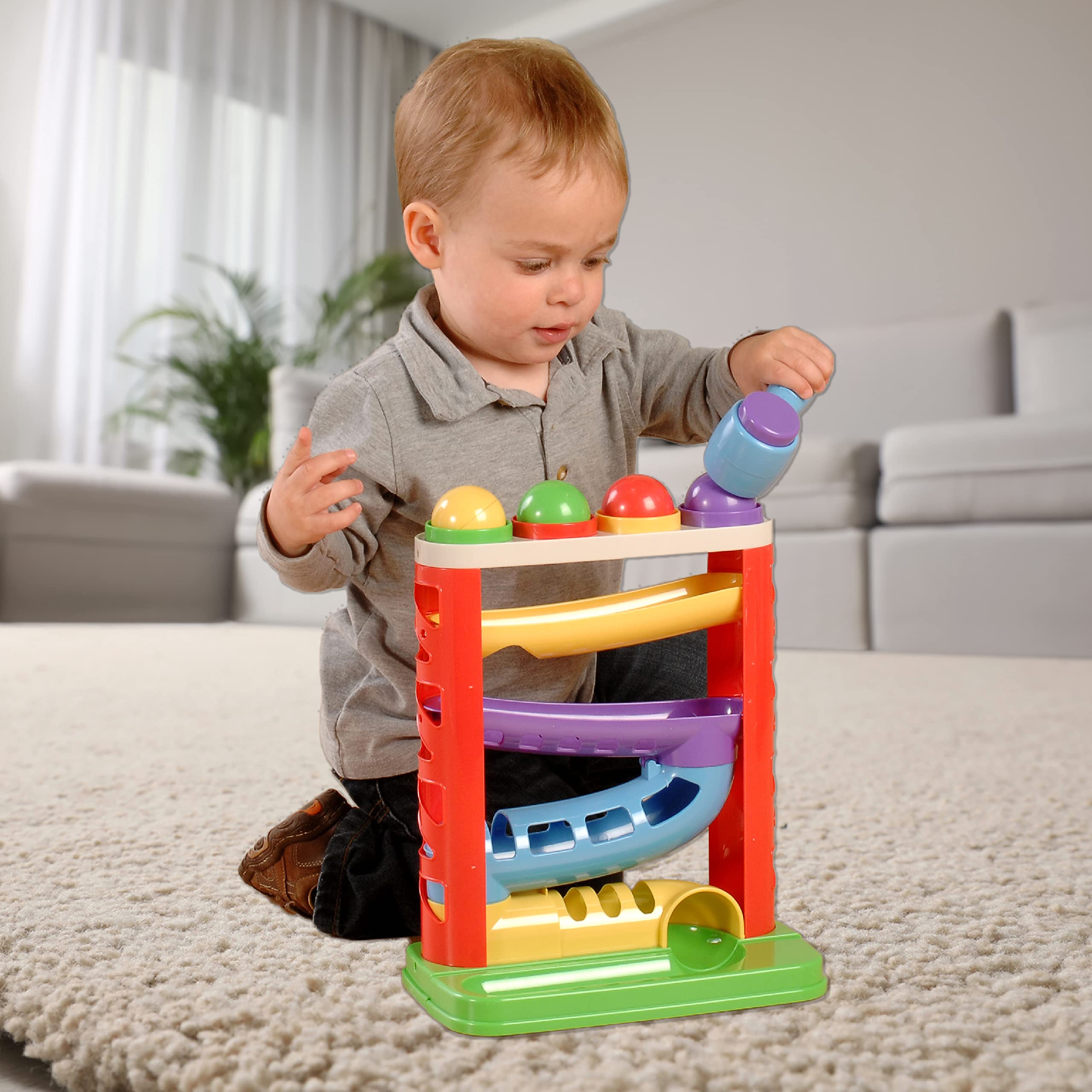 Foto 7 | Juego De Juguetes Constructivos Pound A Ball Game, 18 Meses, 6 Piezas - Venta Internacional.