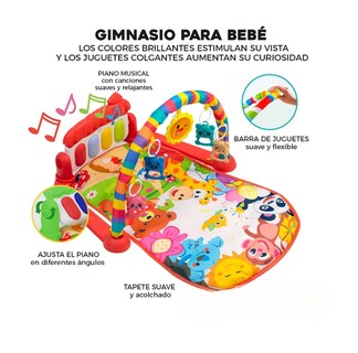 Foto 4 | Gimnasio Acolchado Infantil Tapete Bebe Con Piano Musicalgimnasio Acolchado Infantil Tapete Bebe Con Piano Musical