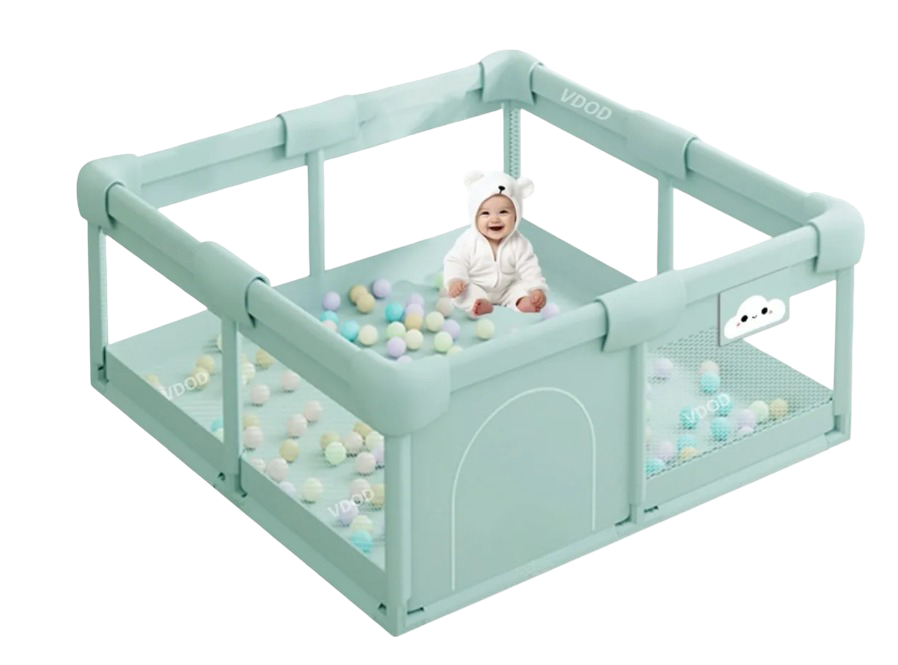 Foto 1 | Corralito Para Bebe 1.2m X 1.2m De Juegos