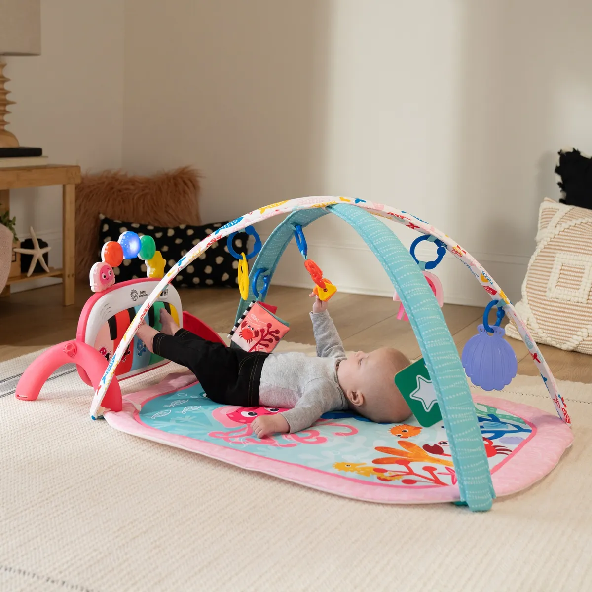 Foto 7 pulgar | Gimnasio Baby Einstein Tunes Jellyfish Jamboree 4 En 1