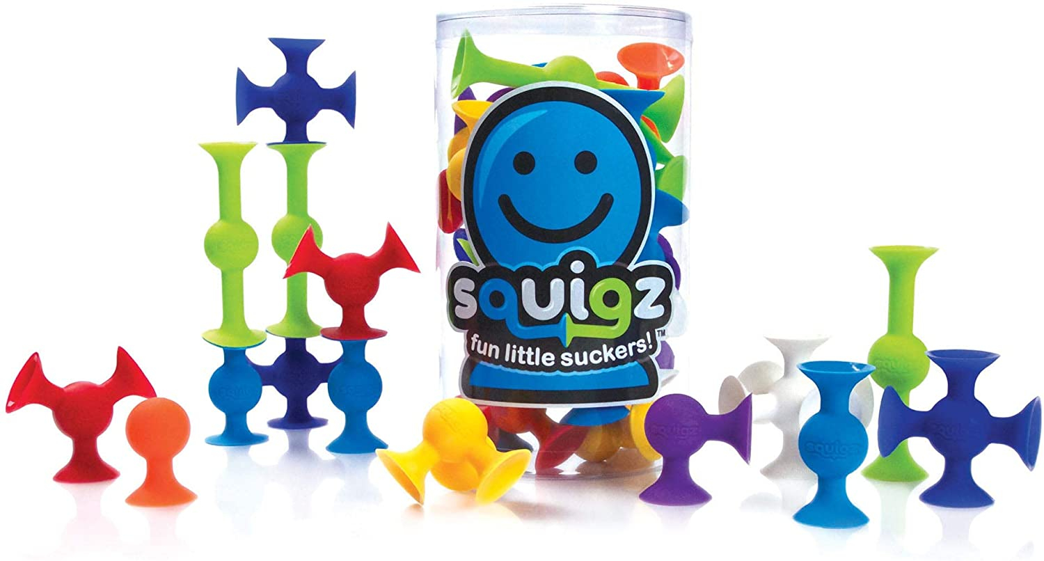 Foto 2 pulgar | Venta Internacional - Fat Brain Toys Squigz Starter Set 24 Piezas