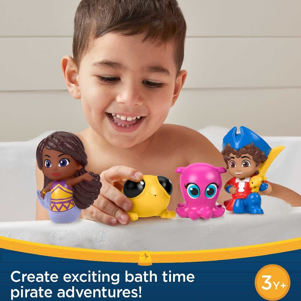 Foto 4 pulgar | Venta Internacional - Juguetes De Baño Fisher-price Santiago Pirate para Niños