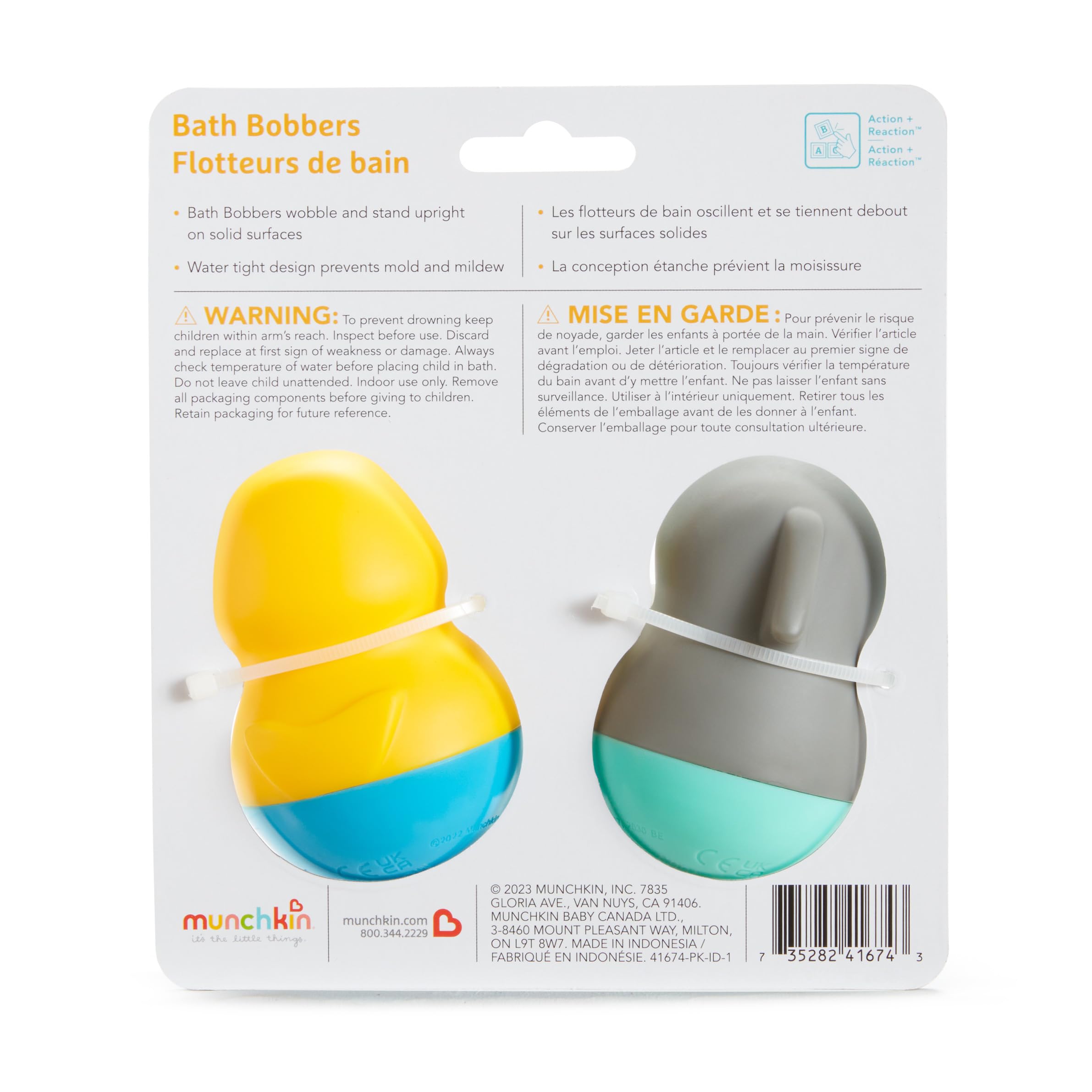 Foto 6 pulgar | Venta Internacional - Juguetes de Baño Munchkin Bath Bobbers sin Moho Durante más de 6 Meses