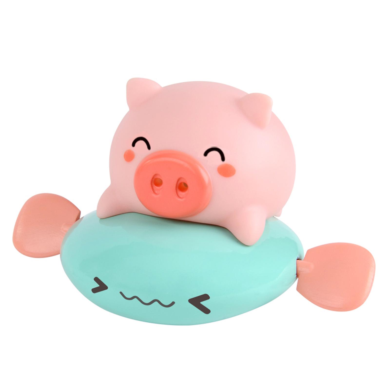 Foto 2 pulgar | Venta Internacional - Juguete de Baño Wind Up Swimming Pig Floating Baby Abs Multicolor