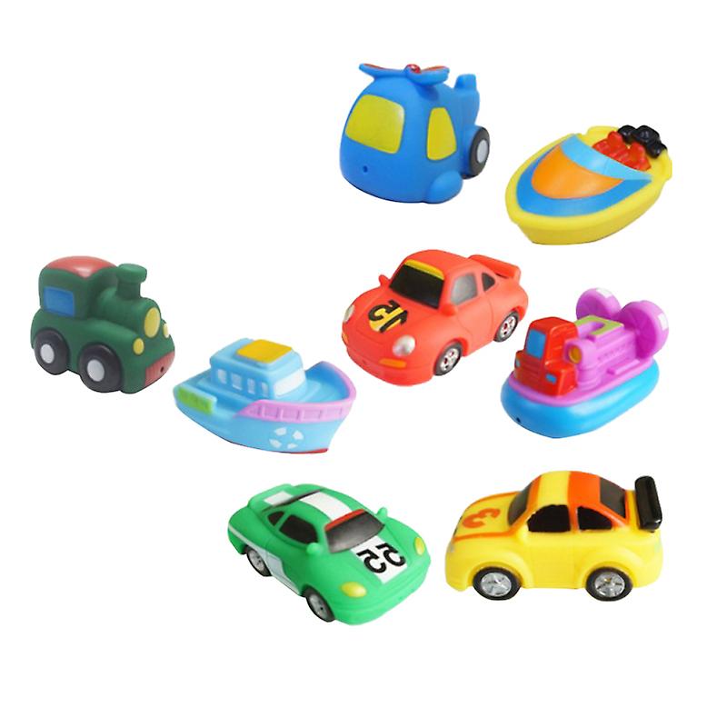 Foto 4 pulgar | Venta Internacional - Juego De Juguetes Acuáticos, 8 Piezas, Juego, Barco, Vehículo Y Avión Para Niños