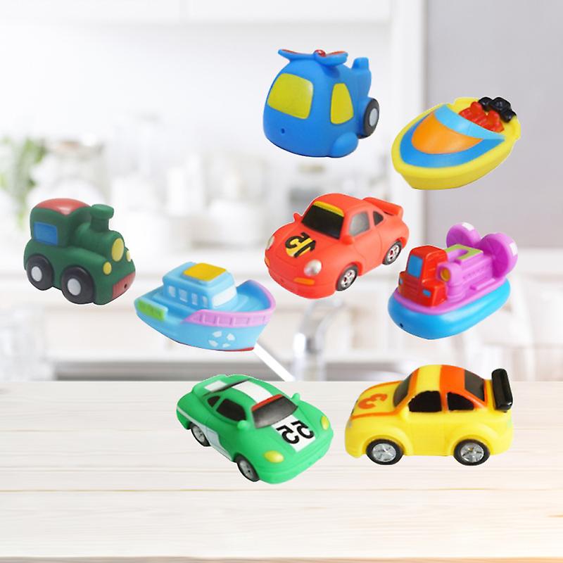 Foto 5 pulgar | Venta Internacional - Juego De Juguetes Acuáticos, 8 Piezas, Juego, Barco, Vehículo Y Avión Para Niños