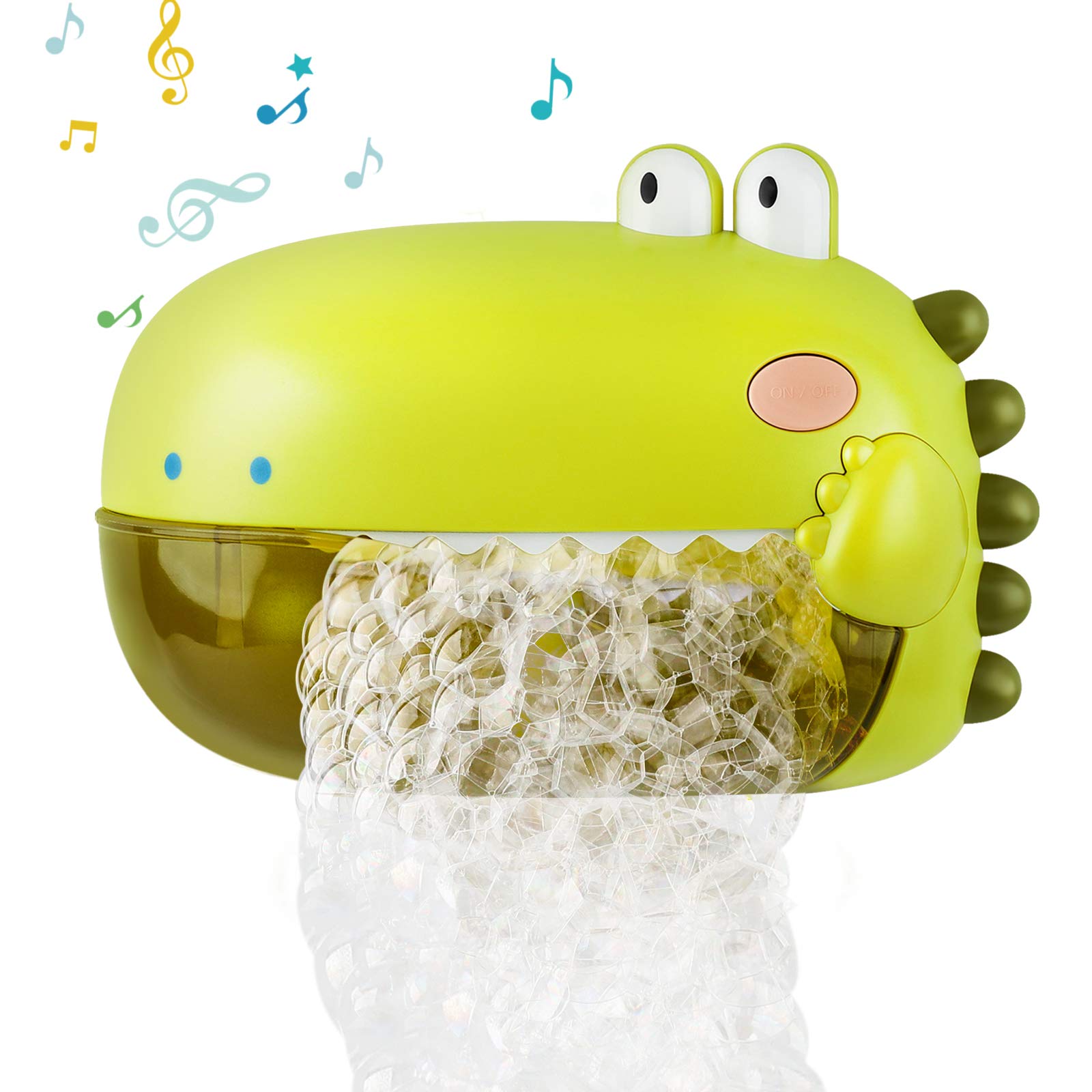 Foto 2 pulgar | Venta Internacional - Máquina De Burbujas De Baño Para Bebés Lehoo Castle Dinosaur Con 12 Canciones