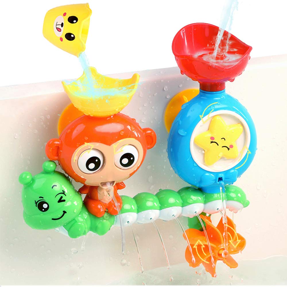 Venta Internacional - Bath Toys G-wack Monkey Caterpillar Para Niños De 1 A 3 Años