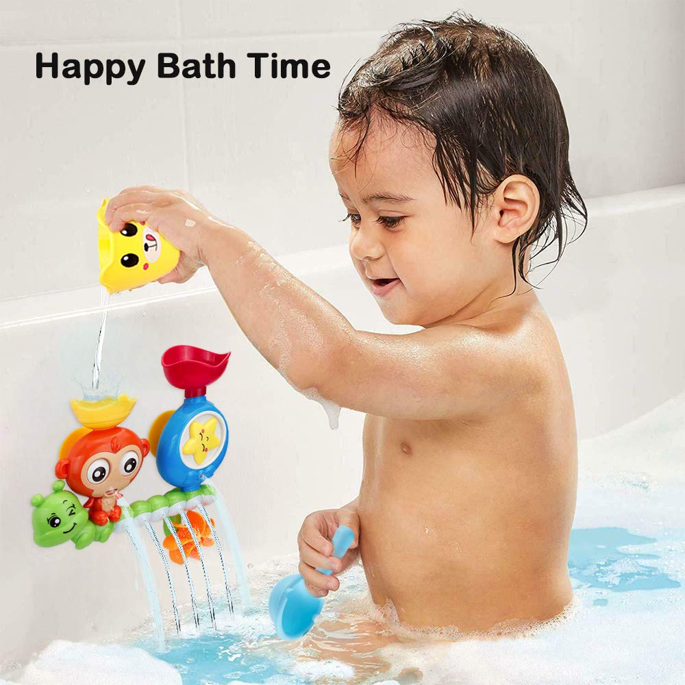 Foto 5 pulgar | Venta Internacional - Bath Toys G-wack Monkey Caterpillar Para Niños De 1 A 3 Años