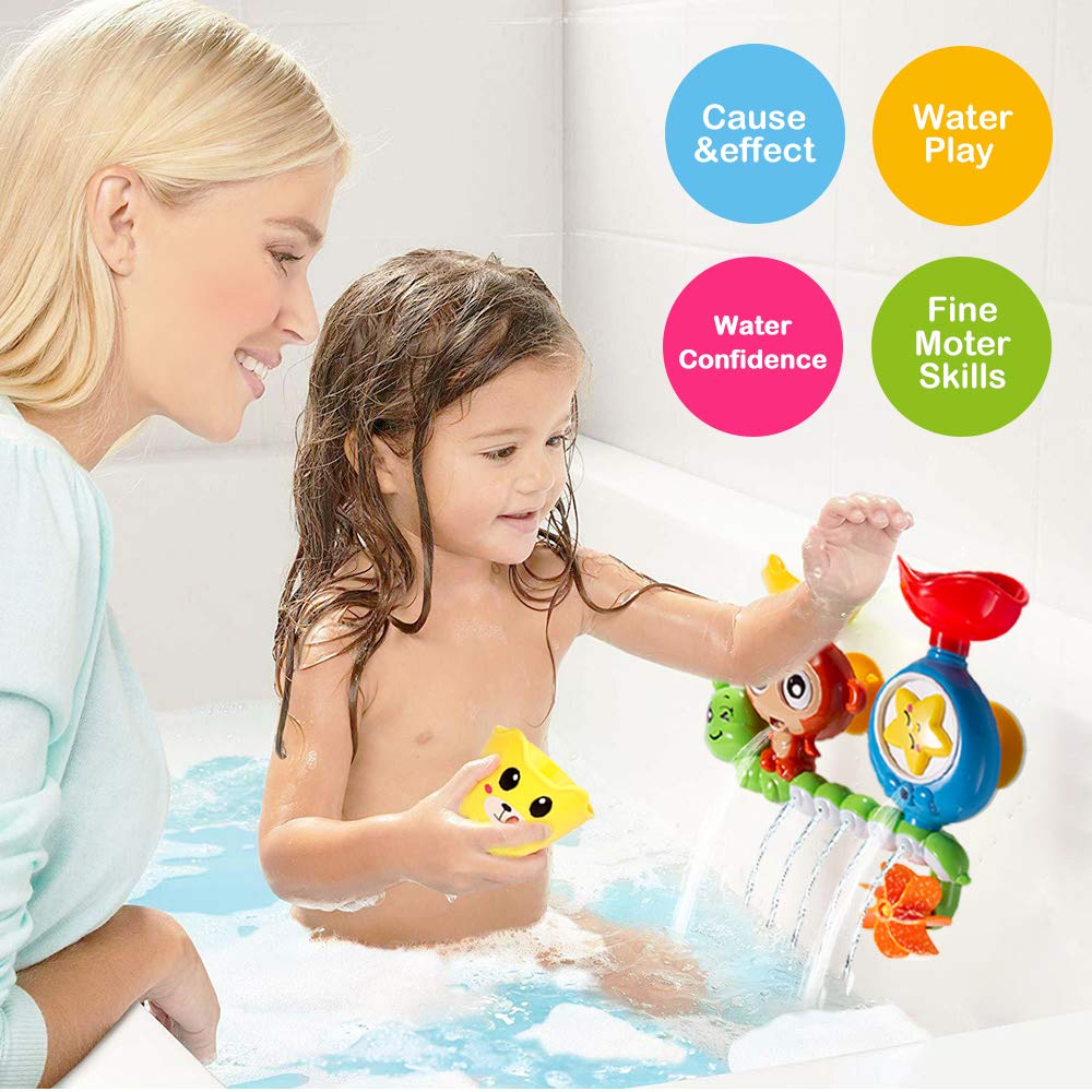 Foto 6 | Venta Internacional - Bath Toys G-wack Monkey Caterpillar Para Niños De 1 A 3 Años