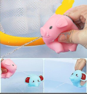 Foto 3 | Venta Internacional - Juego De Juguetes De Baño Para Niños Fawn Lao Le, 4 Piezas, Abs, No Tóxico