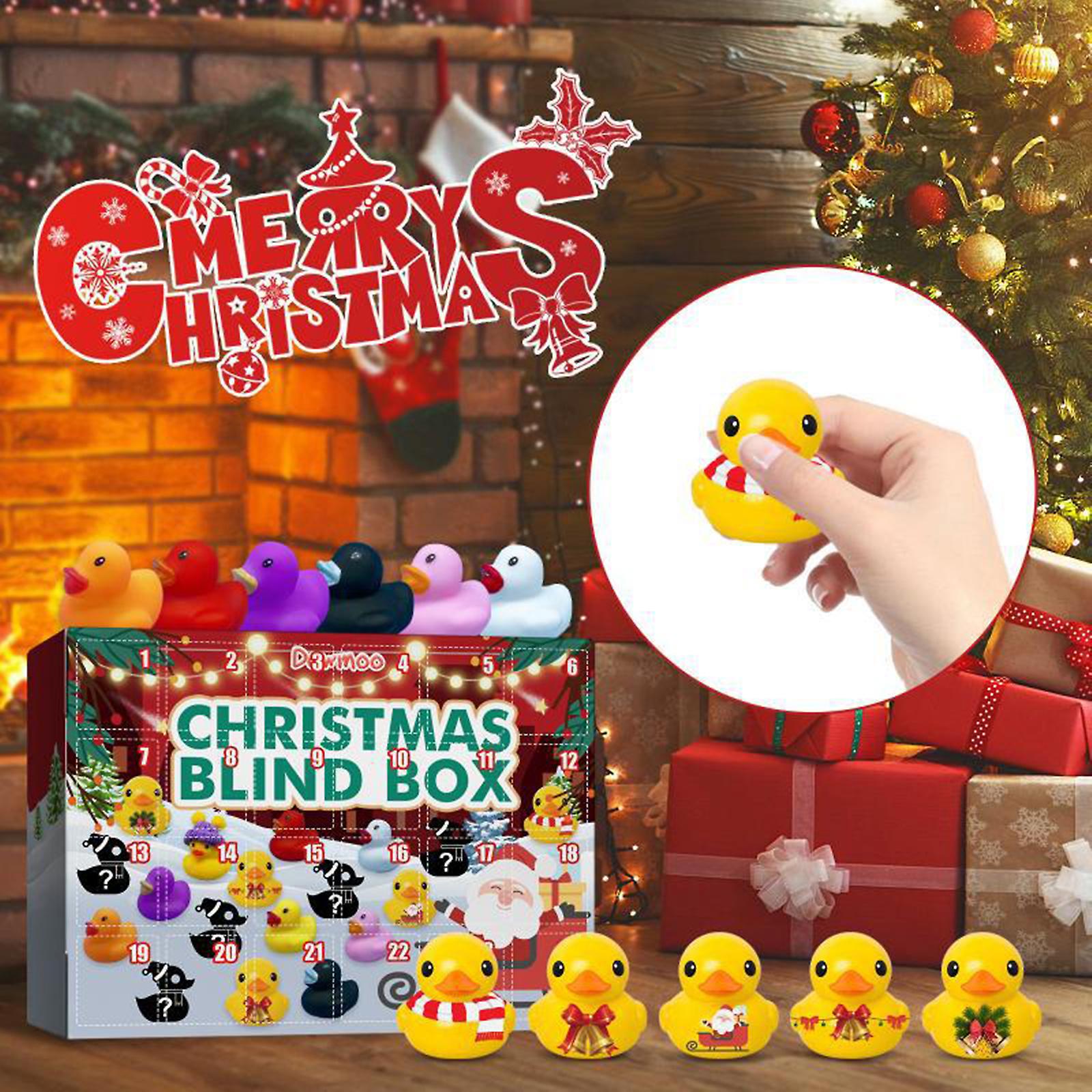 Foto 6 pulgar | Venta Internacional - Calendario De Adviento Rubber Duck 2022 Con 24 Patos Para Juguete De Baño