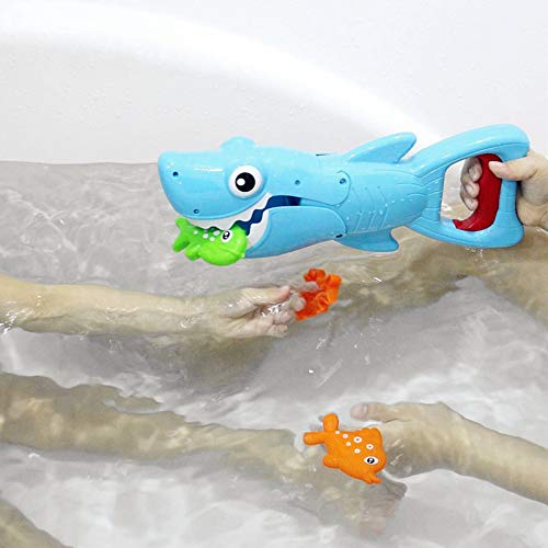 Foto 5 pulgar | Venta Internacional - Juguete de baño Invench Shark Grabber Blue