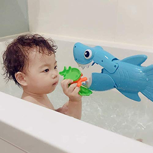Foto 8 pulgar | Venta Internacional - Juguete de baño Invench Shark Grabber Blue