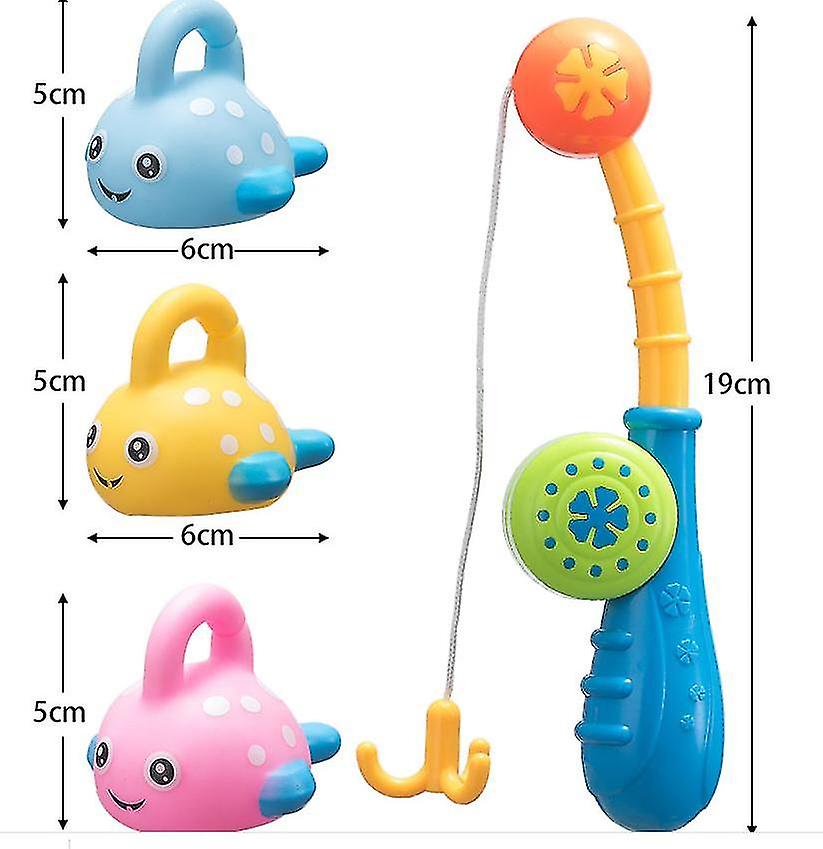 Venta Internacional - Juego De Pesca Bath Toys Fong Shower Para Niños Pequeños Con Anzuelo