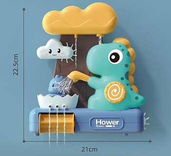 Foto 5 | Venta Internacional - Juguetes De Baño, Juguete De Pared Para Bañera, Dinosaurios Para Niños Pequeños
