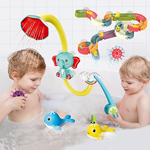 Foto 7 pulgar | Venta Internacional - Juguetes De Baño Cmartlarge Para Niños De 1 A 3 Años Con Ducha Y Pato