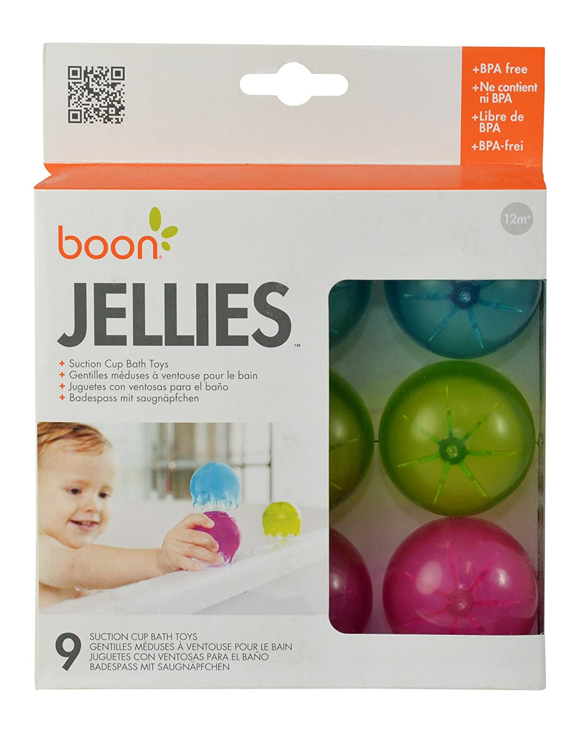 Foto 8 pulgar | Boon Jellies Suction Cup Juguetes De Baño - Venta Internacional.