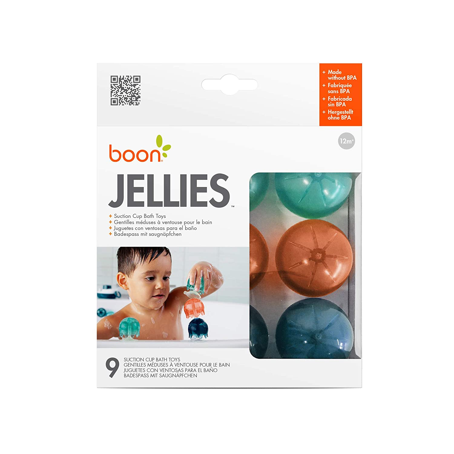 Foto 7 pulgar | Juguetes De Baño Con Ventosa Boon Jellies (paquete De 9) - Venta Internacional.