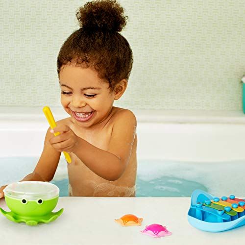 Foto 4 pulgar | Munchkin Bath Beats Musical Bath Toy Gift Set, Incluye Xilófono, Tambor De Baño Y Agitadores - Venta Internacional.