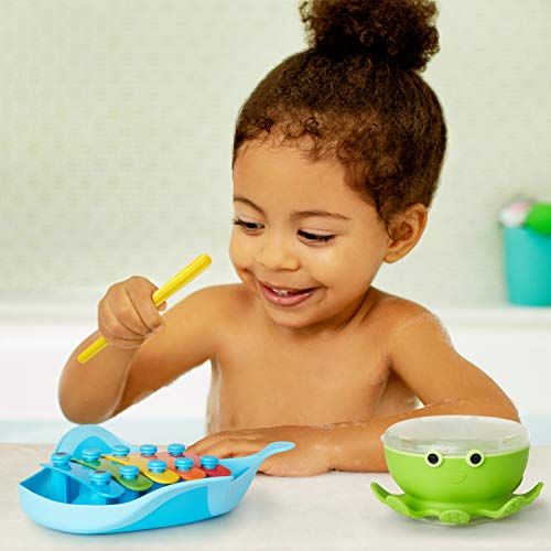 Foto 5 pulgar | Munchkin Bath Beats Musical Bath Toy Gift Set, Incluye Xilófono, Tambor De Baño Y Agitadores - Venta Internacional.