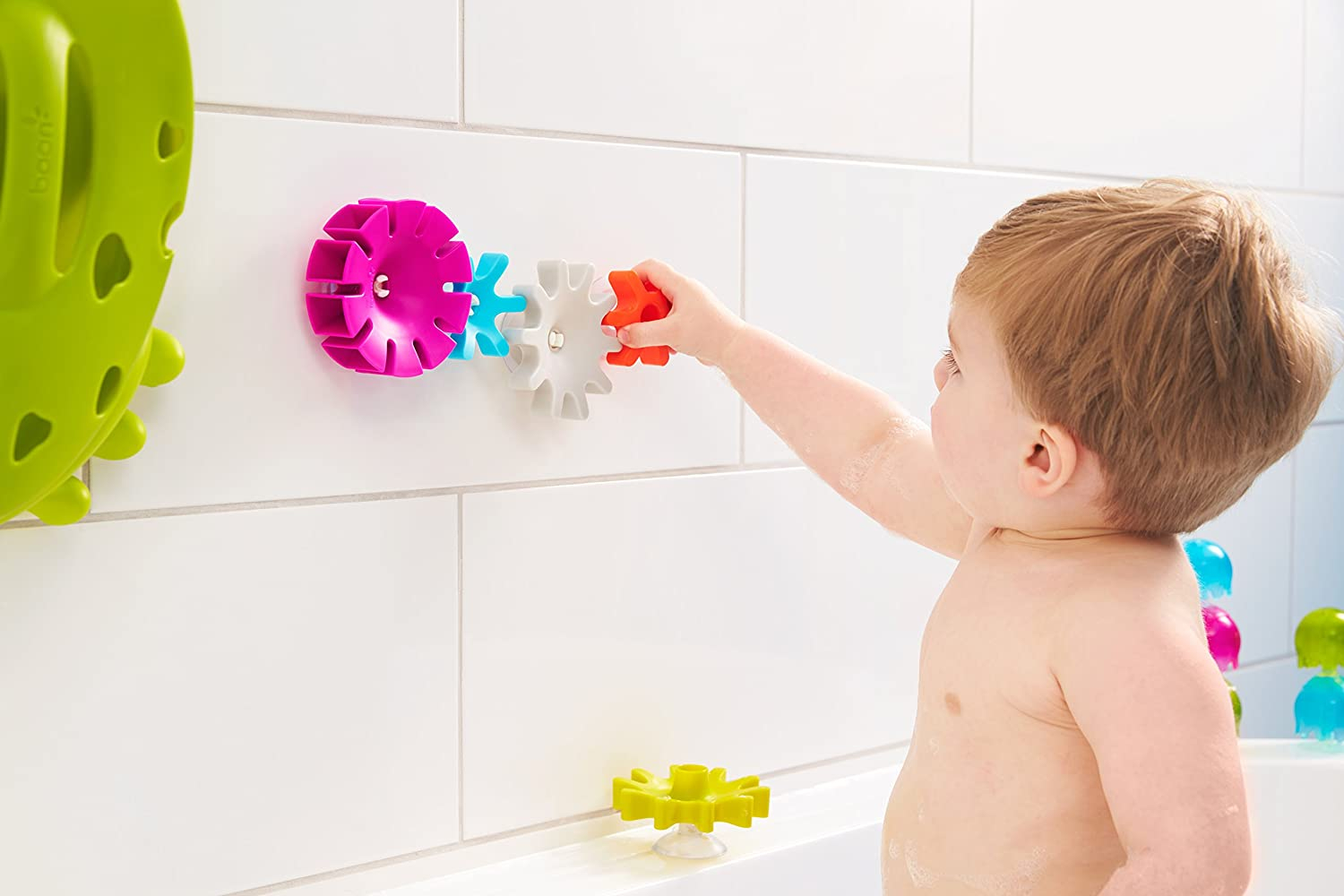 Foto 4 | Juego De Juguetes De Baño Boon Cogs Water Gears, Paquete De 5 - Venta Internacional.