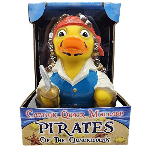 Foto 7 pulgar | Rubber Duck Celebriducks Captain Quack Mallard De 10 Cm De Altura - Venta Internacional.
