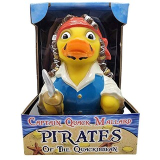 Foto 6 | Rubber Duck Celebriducks Captain Quack Mallard De 10 Cm De Altura - Venta Internacional.