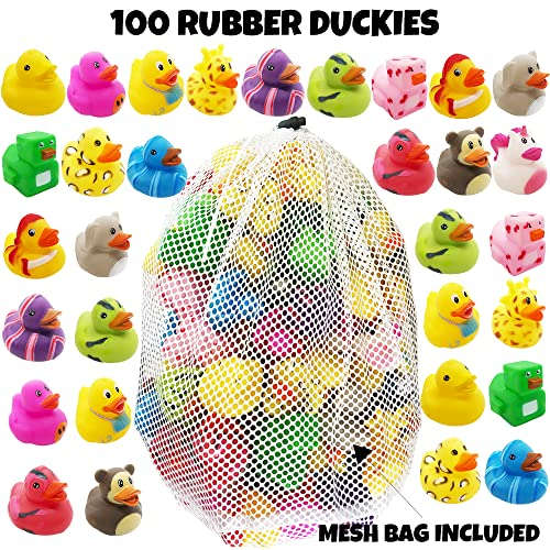 Foto 3 pulgar | Rubber Duckies Artcreativity, Paquete Surtido De 100 Para Niños - Venta Internacional.