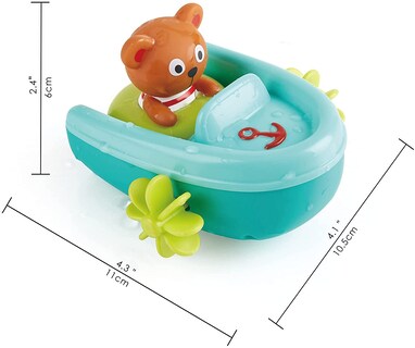 Foto 2 | Osito De Peluche De Baño Con Forma De Tubo Retráctil Para Niños Pequeños - Venta Internacional.