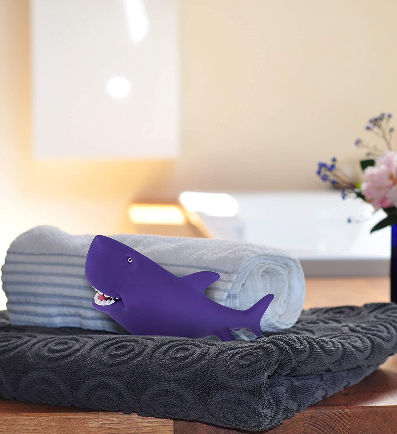 Foto 8 pulgar | Juguete De Baño Dollibu Shark Bath Buddy Squirter Purple Para Niños - Venta Internacional.