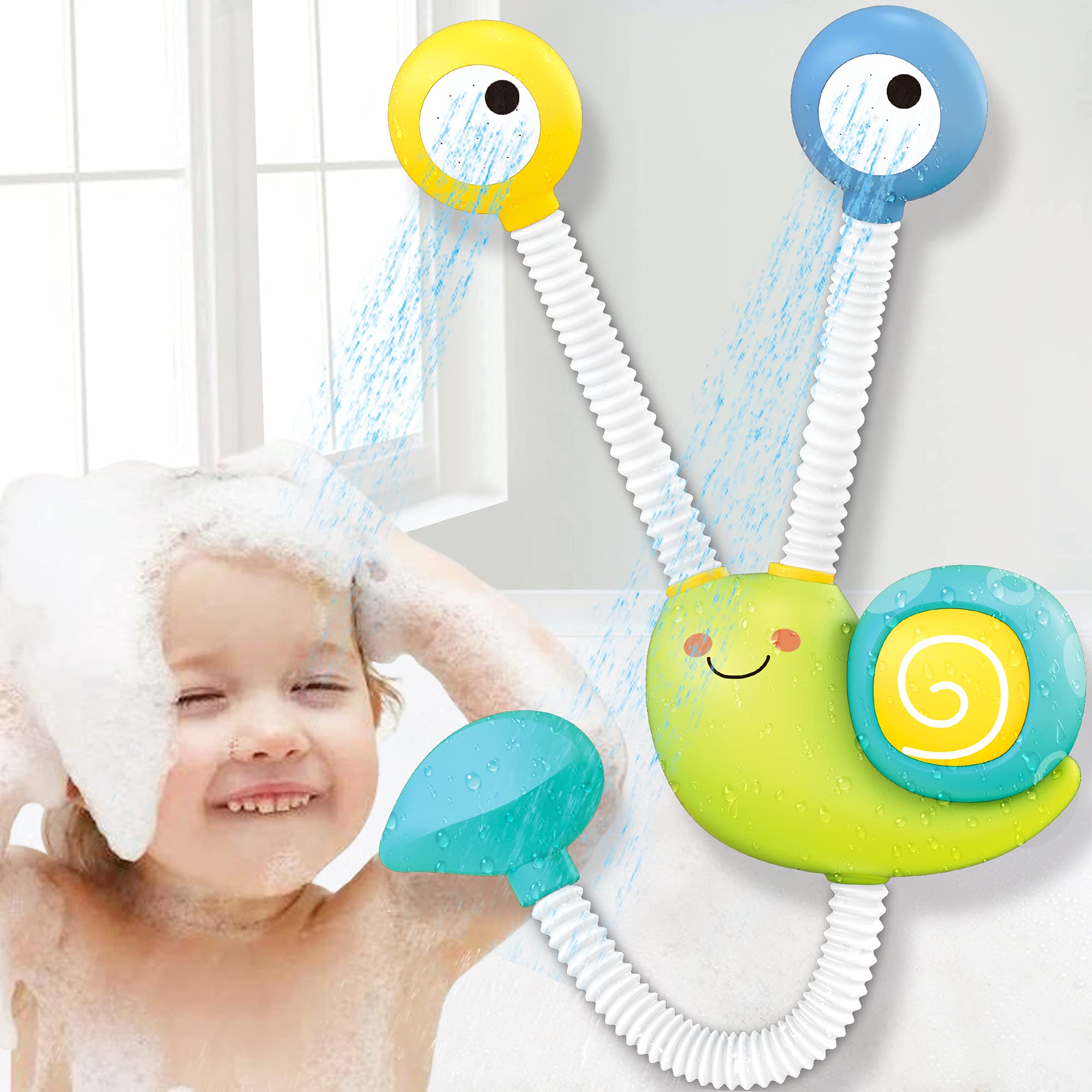 Foto 2 pulgar | Ducha Automática En Aerosol Bath Toys Dwi Dowellin Para Niños Pequeños - Venta Internacional.