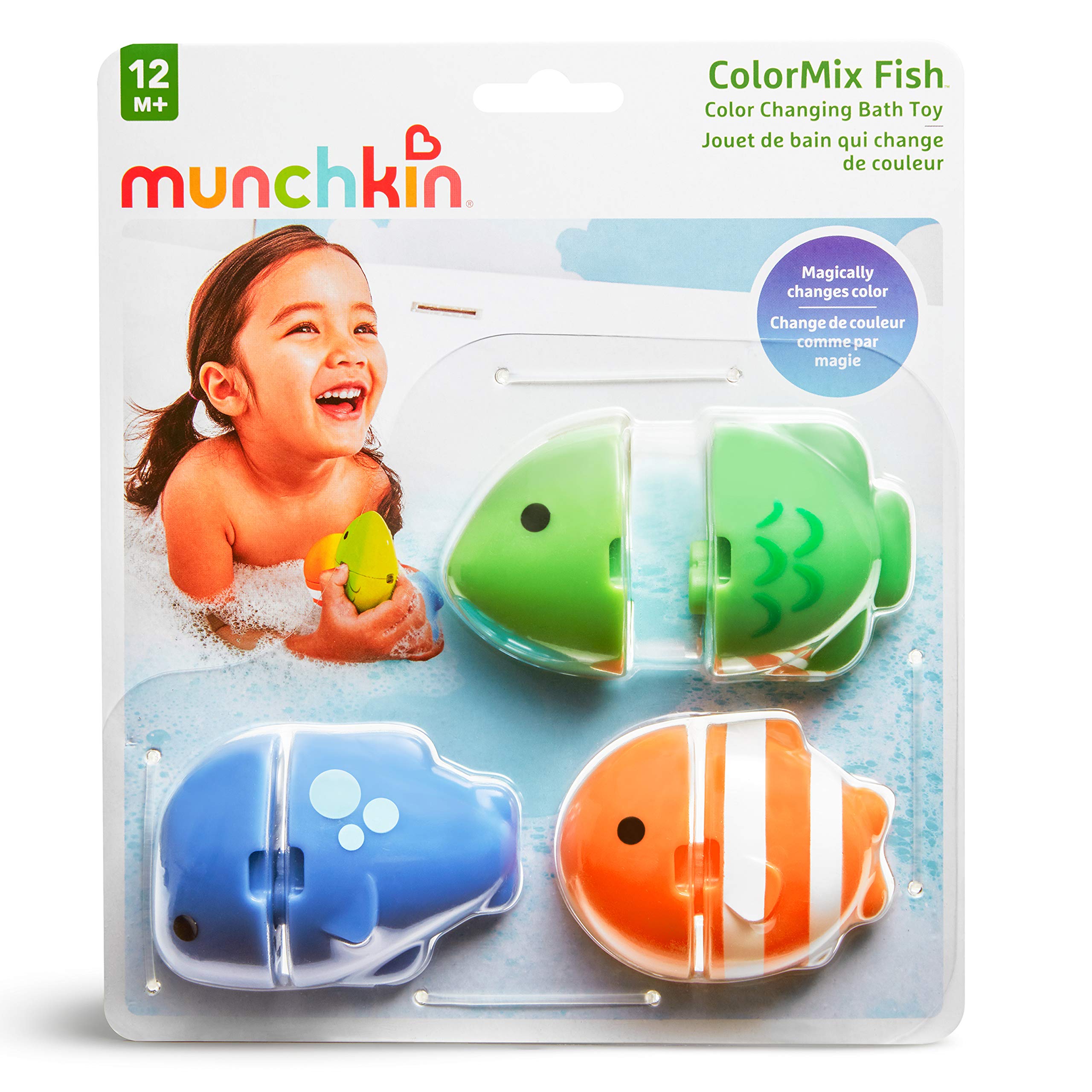 Foto 8 pulgar | Munchkin Colormix Fish, Juguete De Baño Que Cambia De Color - Venta Internacional.