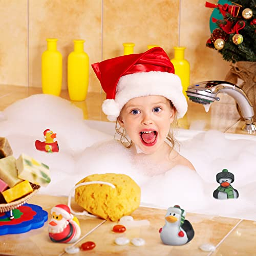 Foto 6 pulgar | Juego De Juguetes De Baño Navideños Para Niños, 24 Unidades, Rubber Duck, Sotiff - Venta Internacional.