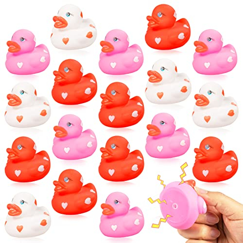 Regalos De Fiesta De San Valentín De Rubber Ducks Kockuu, 20 Unidades - Venta Internacional.