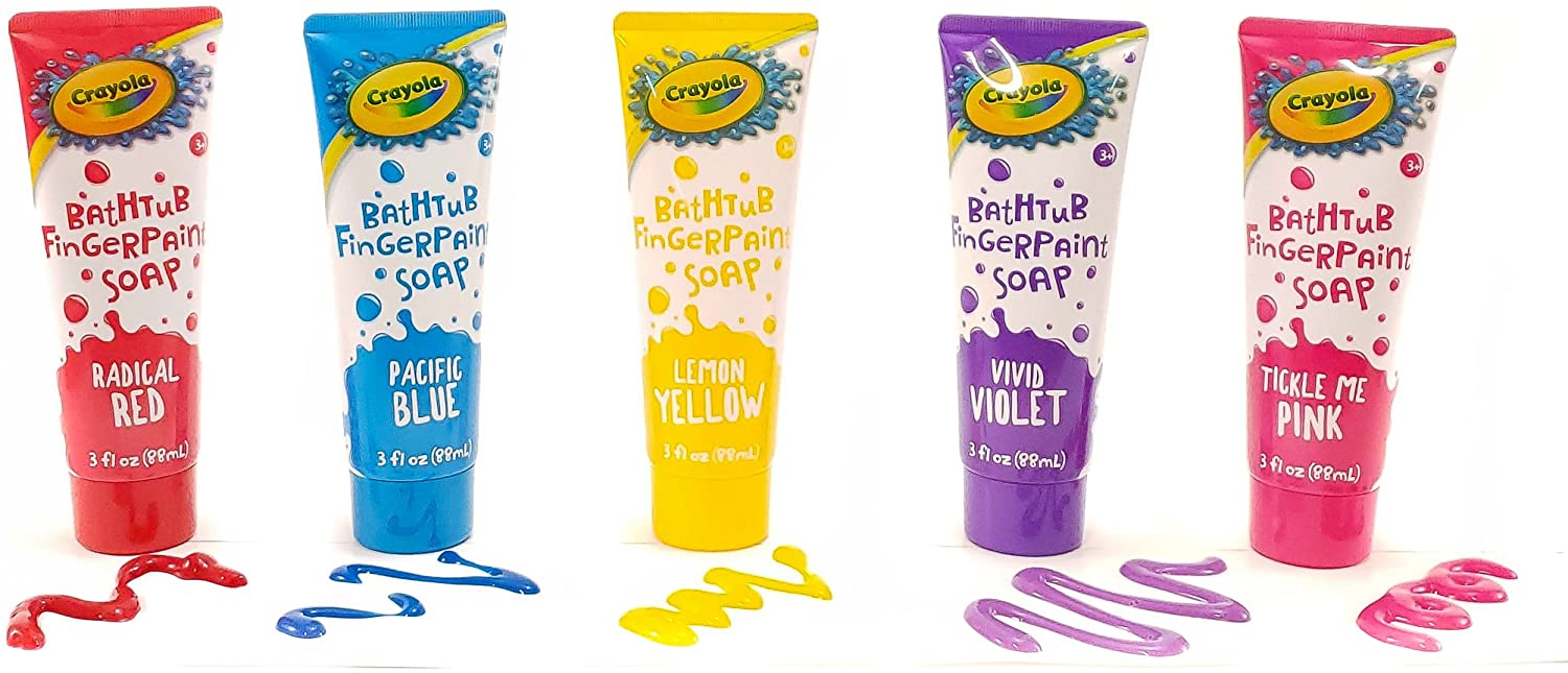 Foto 4 pulgar | Bath Time Bundle Crayola Bubble Bath, Jabón Para Pintar Los Dedos, 9 Unidades - Venta Internacional.