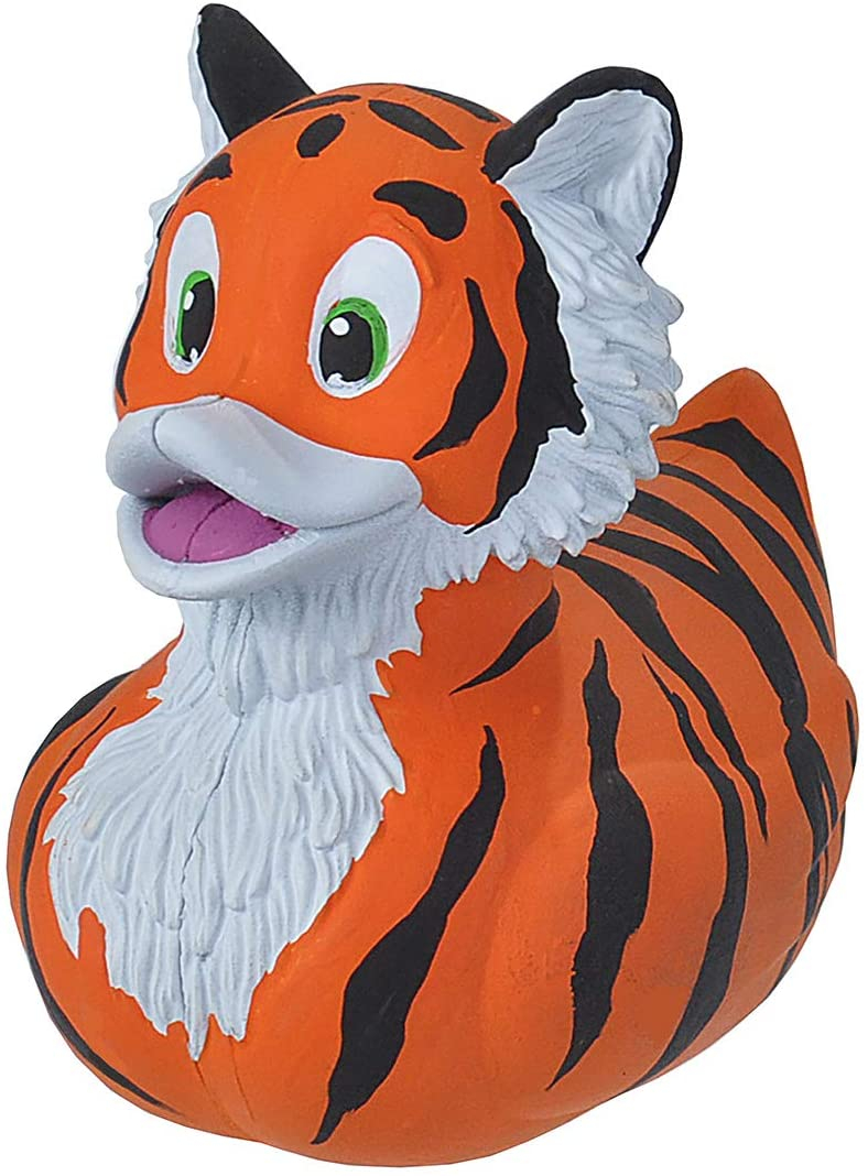 Juguete De Baño Rubber Duck Wild Republic Tiger Para Niños Y Adolescentes - Venta Internacional.