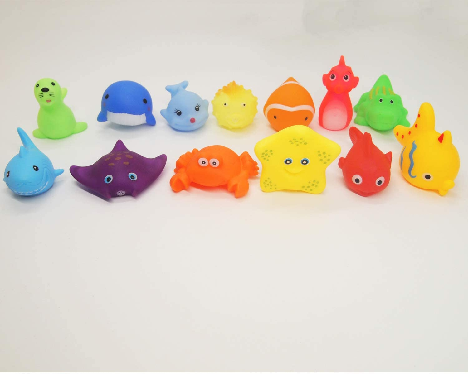 Foto 4 pulgar | Juguetes De Baño Umbworld Rubber Floating Squeaky Para Niños Pequeños - Venta Internacional.