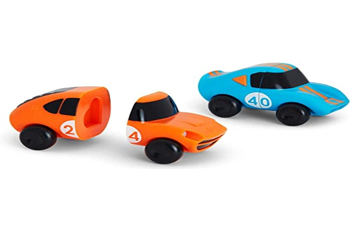 Foto 2 pulgar | Munchkin Mix And Match Cars Toddler Bath Toy, Paquete De 2, Azul / Naranja - Venta Internacional.