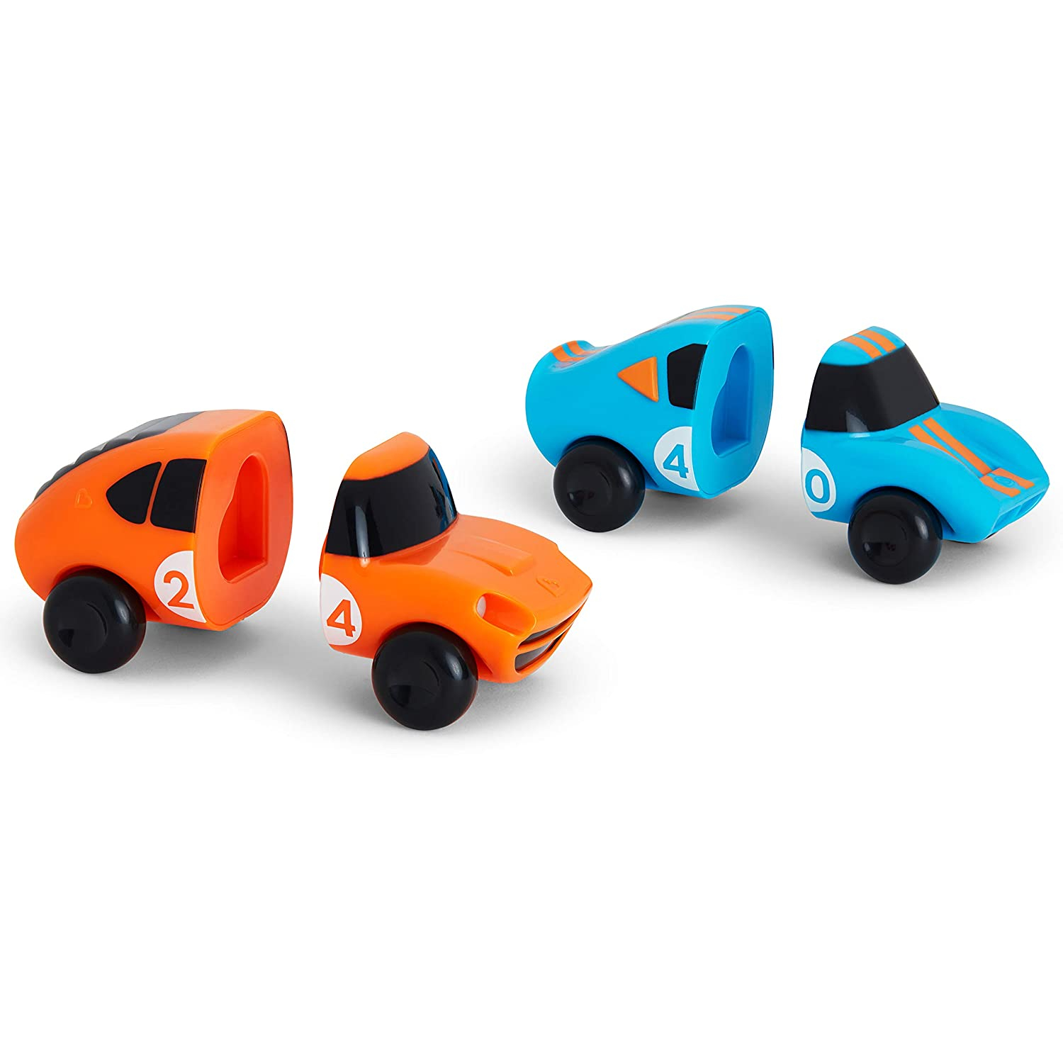 Foto 3 pulgar | Munchkin Mix And Match Cars Toddler Bath Toy, Paquete De 2, Azul / Naranja - Venta Internacional.