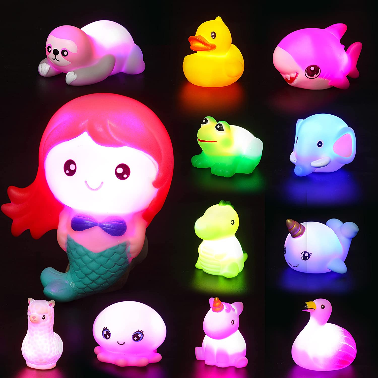 Foto 2 pulgar | Joyin, 12 Paquetes De Juguetes De Baño Iluminados, Juguetes  - Venta Internacional.