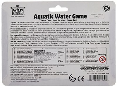 Foto 2 | Juguetes Sensoriales Acuáticos Wild Republic Water Games, Re - Venta Internacional.