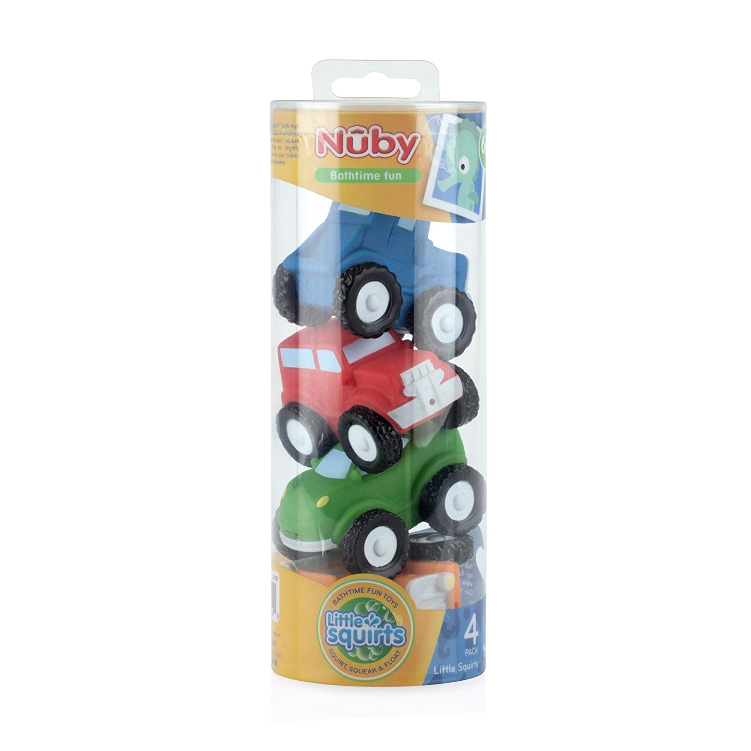 Foto 5 | Ruedas Nuby Squirt De Bath Toys, 4 Unidades, Para Niños - Venta Internacional.