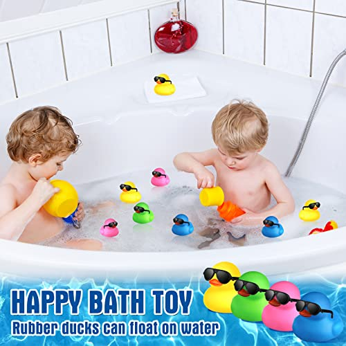 Foto 5 pulgar | Rubber Ducks Chivao Con Gafas De Sol Para Fiesta De Cumpleaños En El Baño - Venta Internacional.